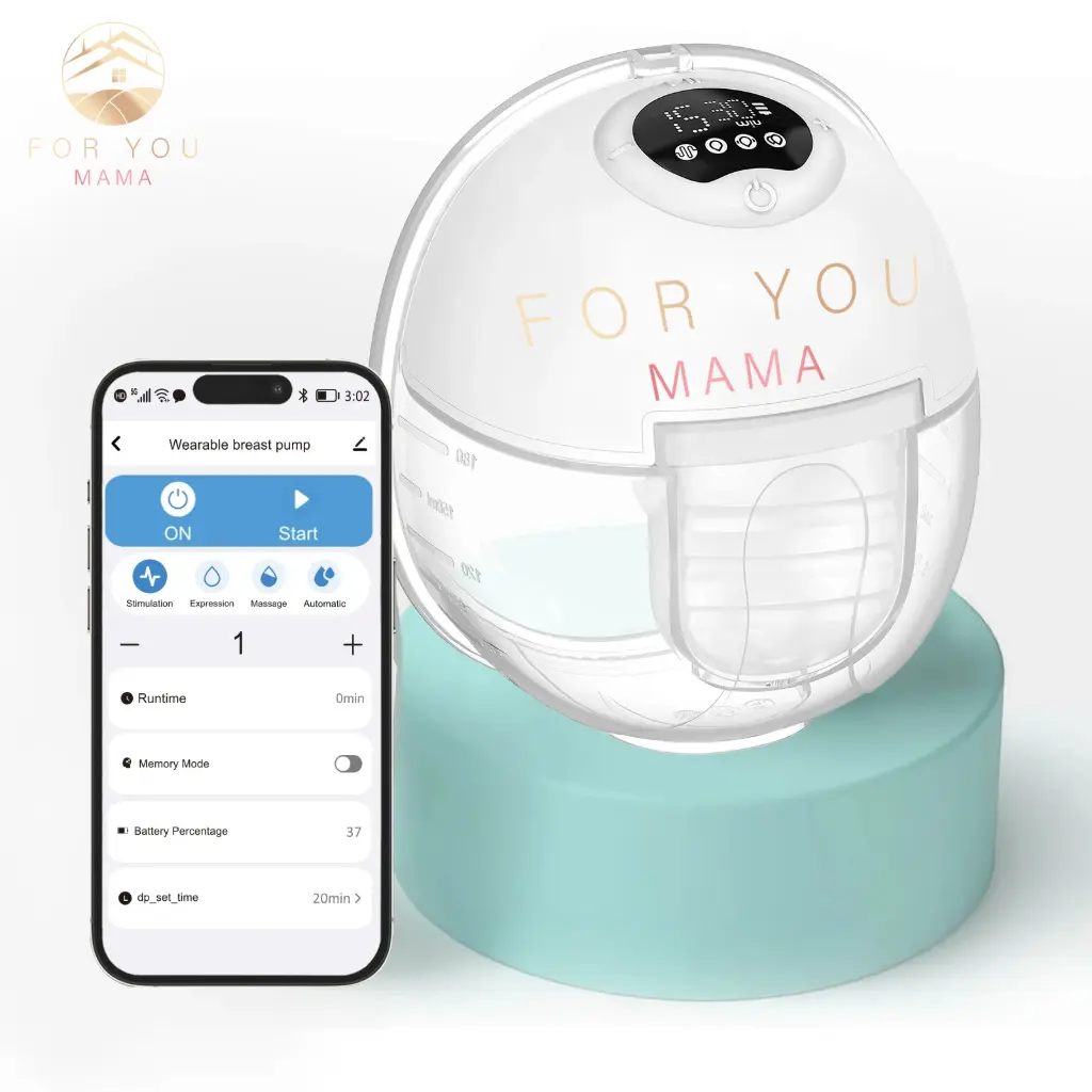 Smart Hands-Free Single Breast Pump