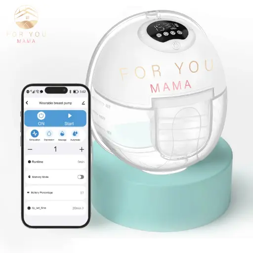 Smart Hands-Free Single Breast Pump